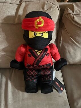 LEGO Ninjago Movie Plush – Kai Red Ninja Stuffed Figure 20”